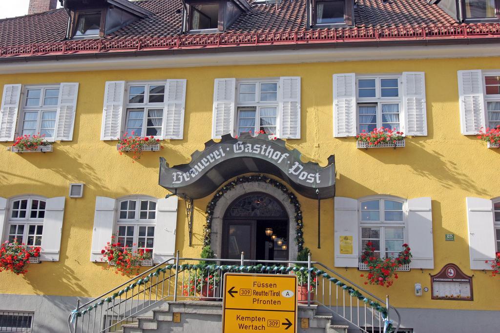 Hotel Gasthof Post Nesselwang Eksteriør billede